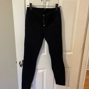 Joes Black Skinny Ankle Jeans 26